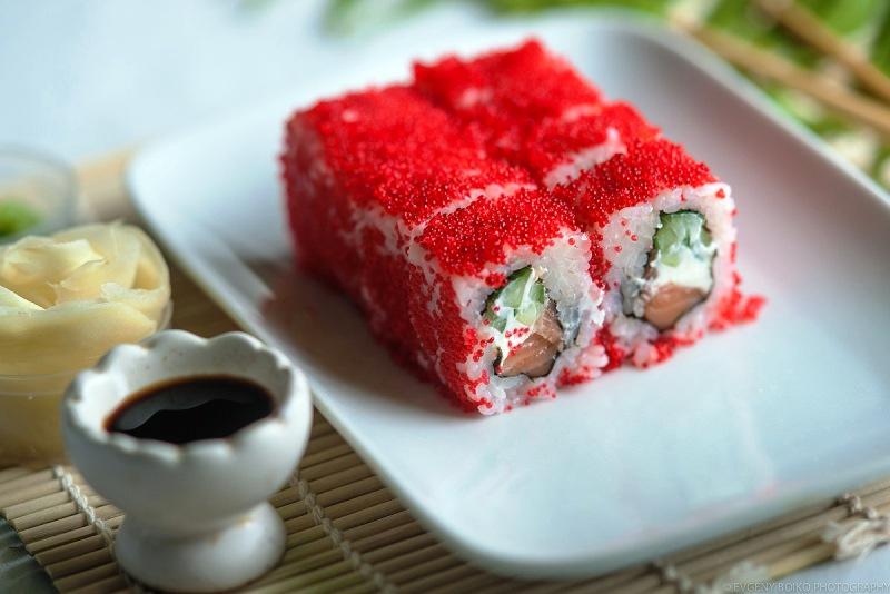 Калифорния с Лососем